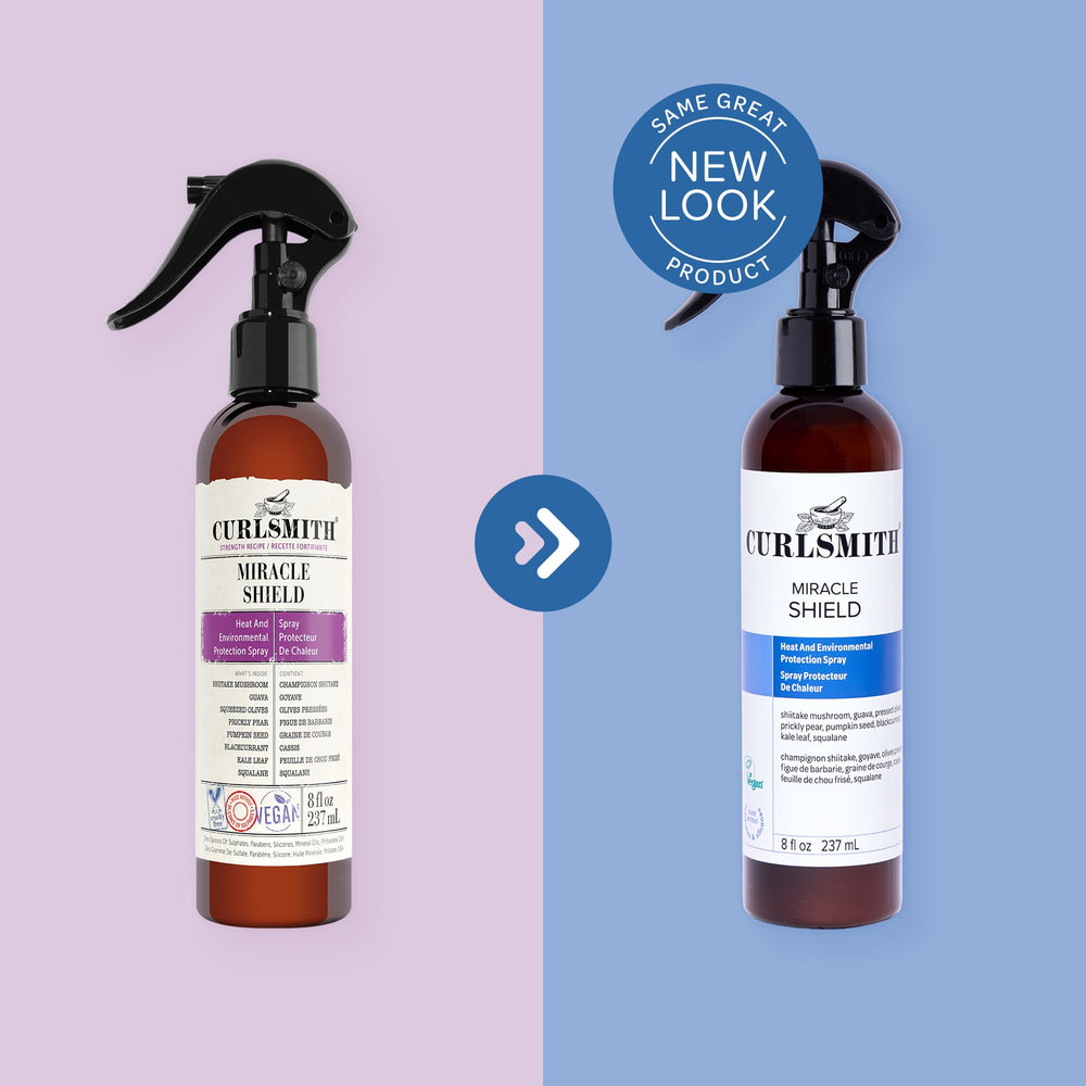 Ingredients highlight: protein-rich mist protecting against heat.