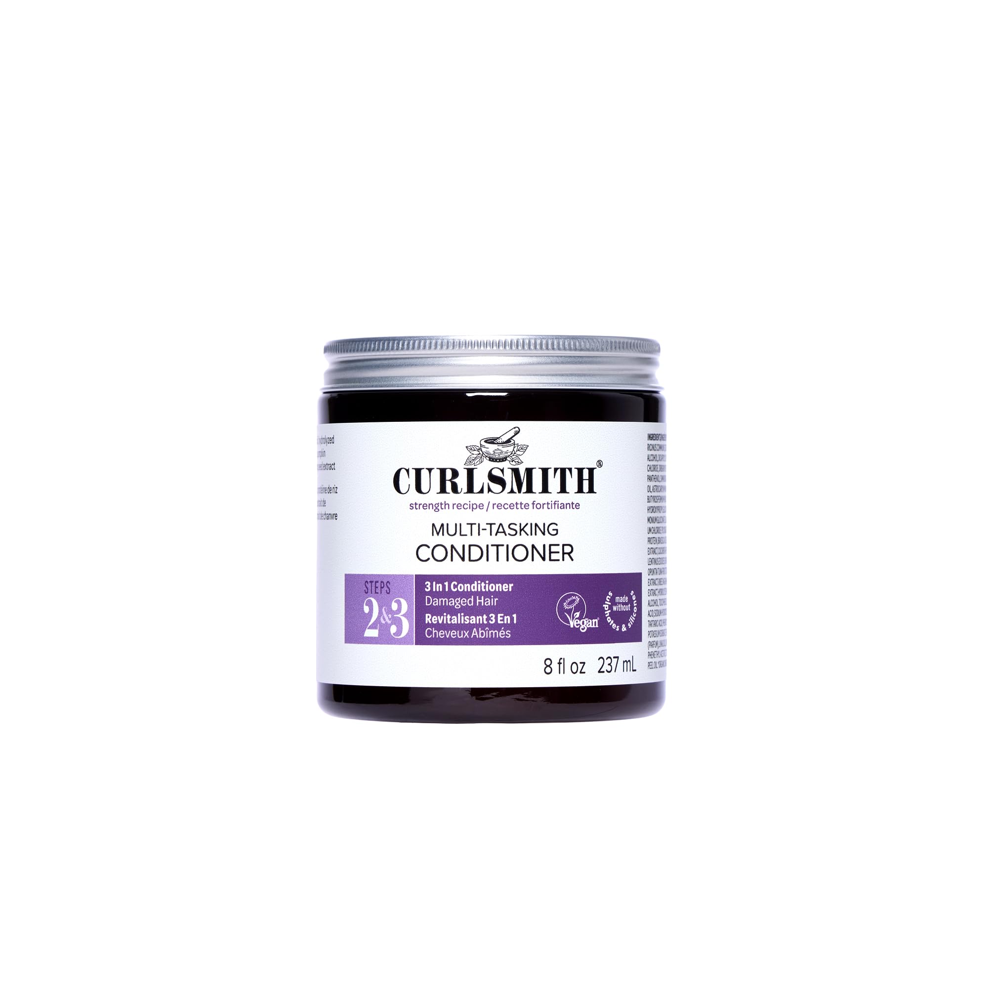 Curlsmith multi-tasking 3-in-1 bottle pour for simple hydration on wash day