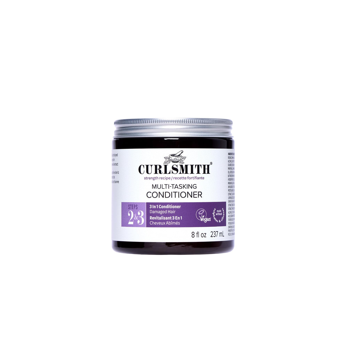 Curlsmith multi-tasking 3-in-1 bottle pour for simple hydration on wash day