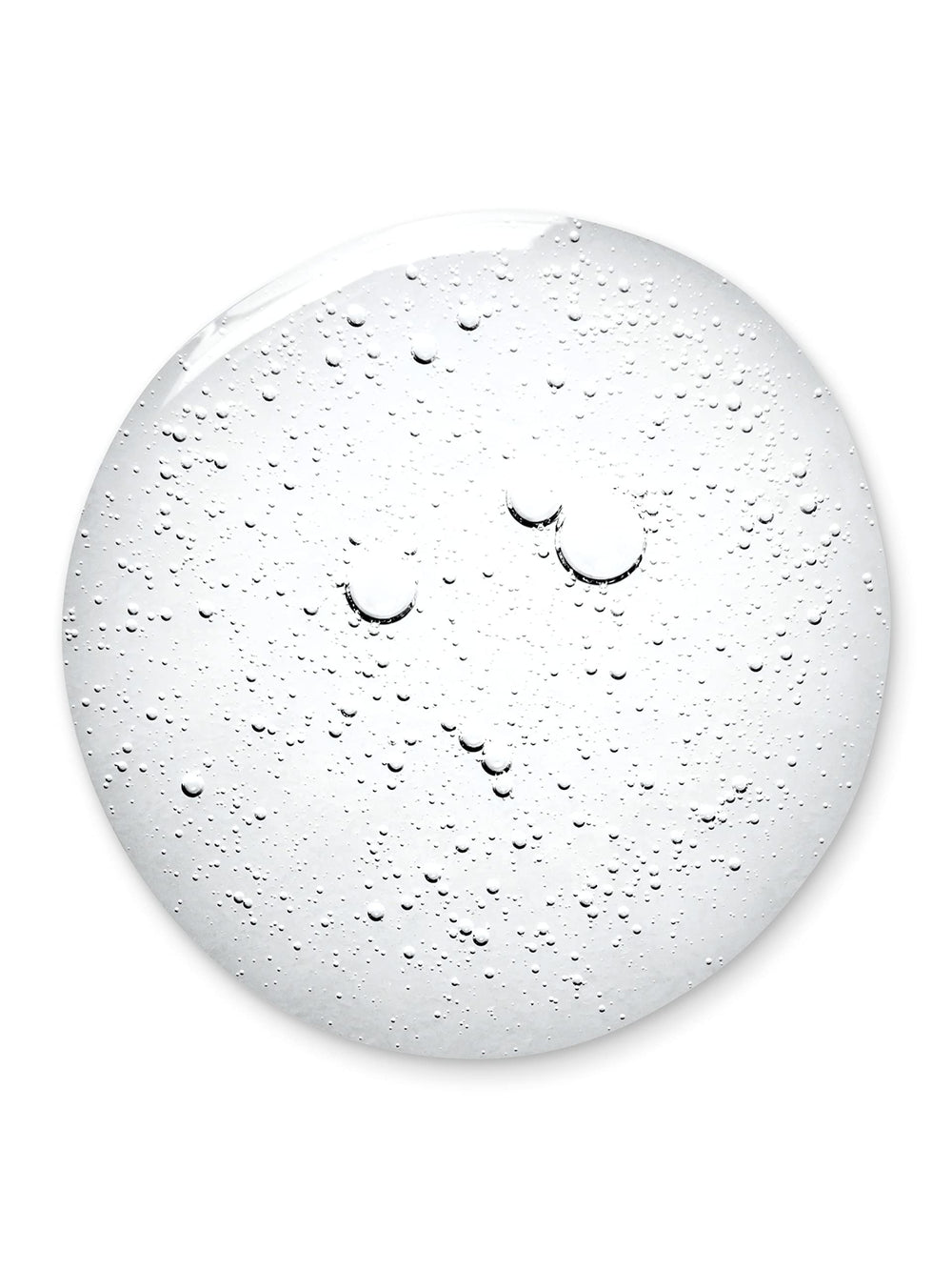 Close-up of Aqua Gel texture coating curls for weightless definition