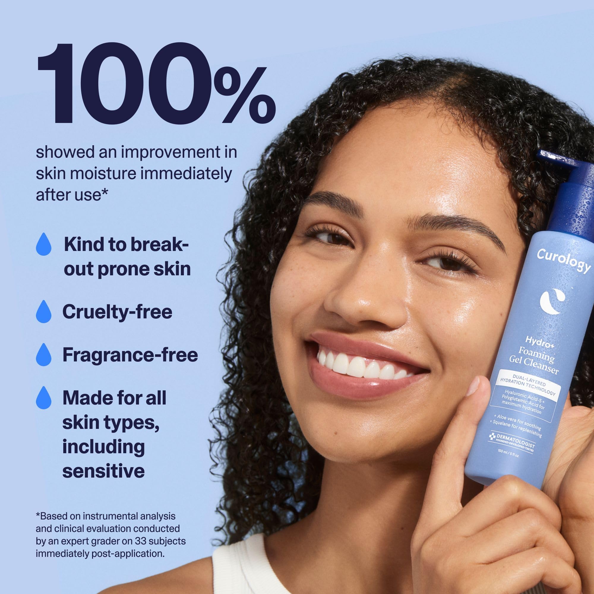 Curology Hydro+ sin fragancia apto para piel sensible