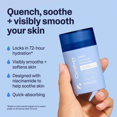 Curology Hydro+ Gel Cream, textura gel: sensación ligera y fresca tras la aplicación.