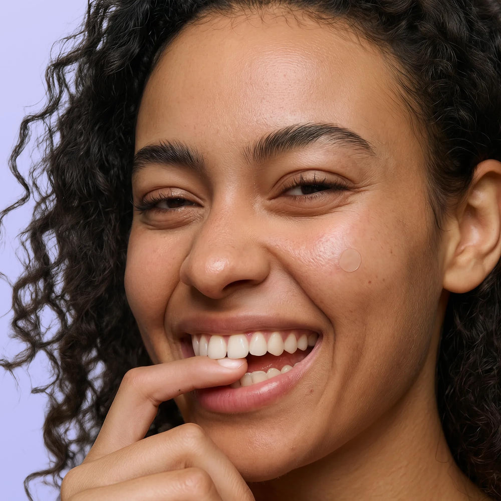 Parche discreto Curology para maquillaje, uso diario