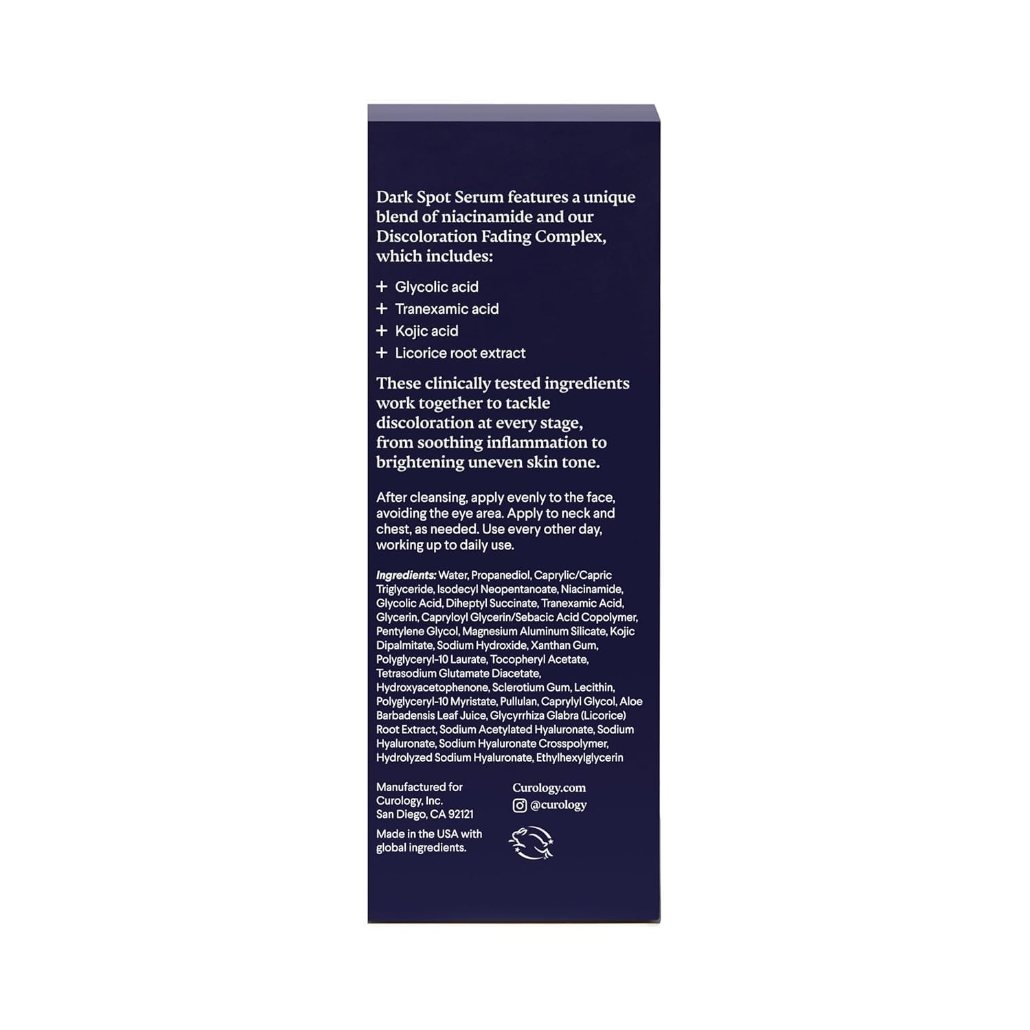 Curology Serum desarrollado por dermatólogos, libre de sulfatos y parabenos.