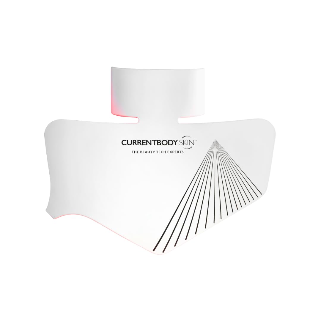 CurrentBody Skin LED Neck & Décolletage Mask Series 2 close-up for décolletage care.