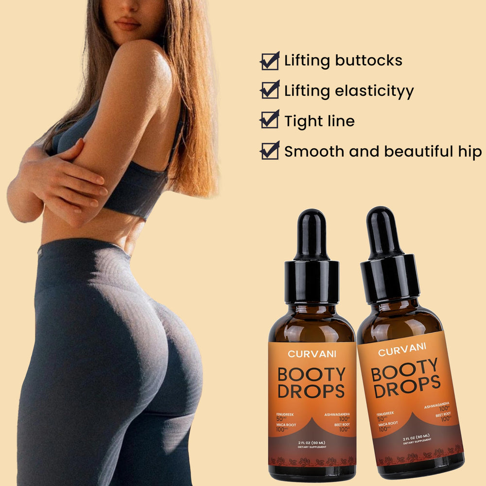 Curvani Booty Drops: aplicación diaria integrada sin complicaciones.