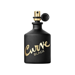 Curve Black bottle side view highlights modern, confident styling