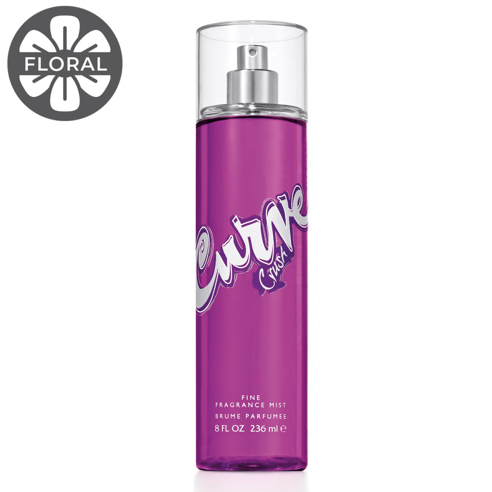 Curve Crush fragrance mist cap and bottle ready to use