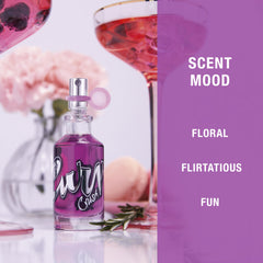 Curve Crush top notes closeup highlighting chai latte aroma.
