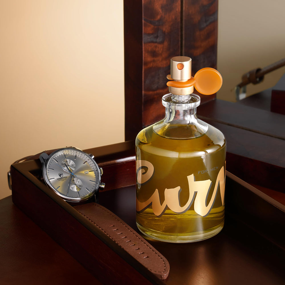 Curve for Men bergamot note visual offering daytime brightness