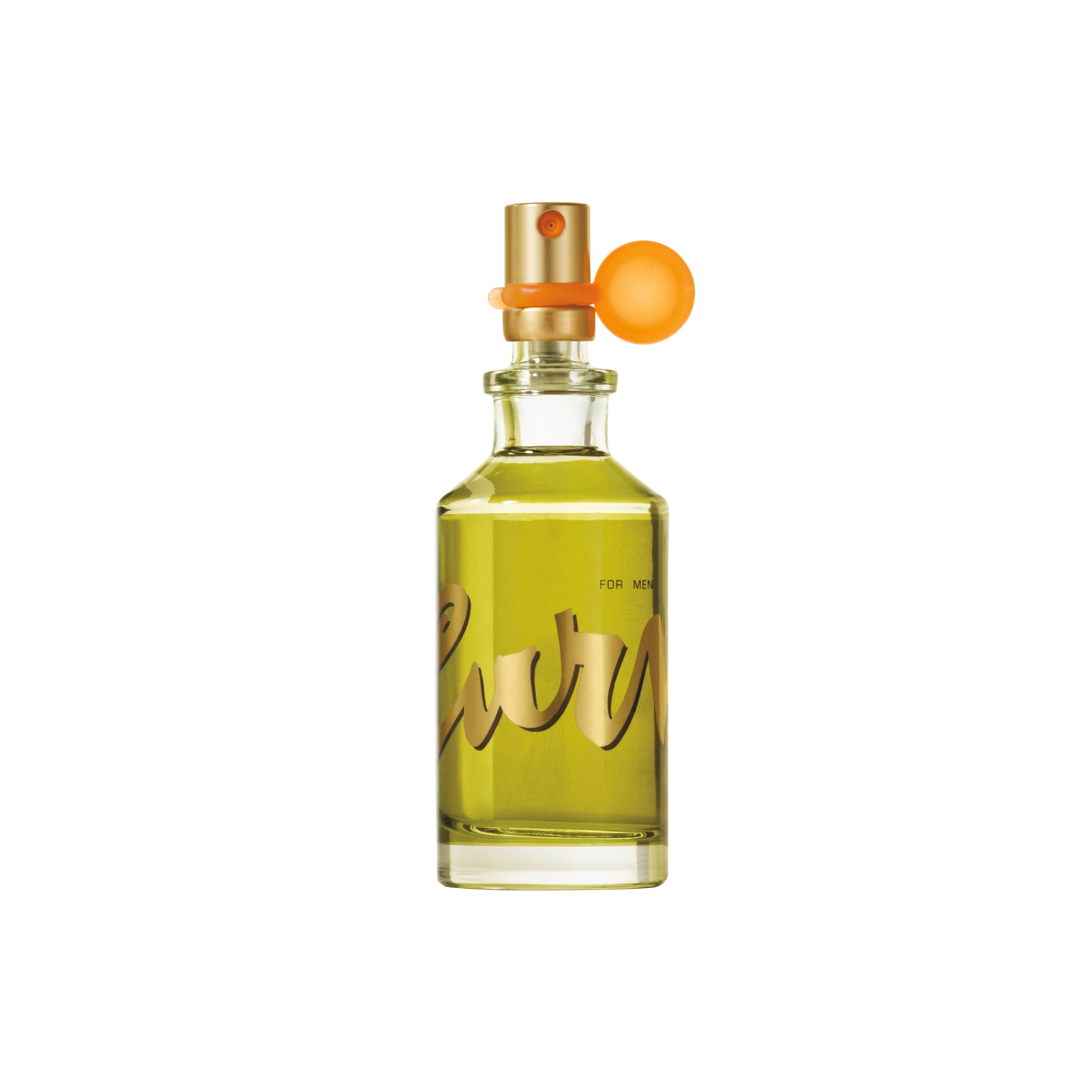 Curve for Men bottle back view, masculine silhouette with timeless appeal.