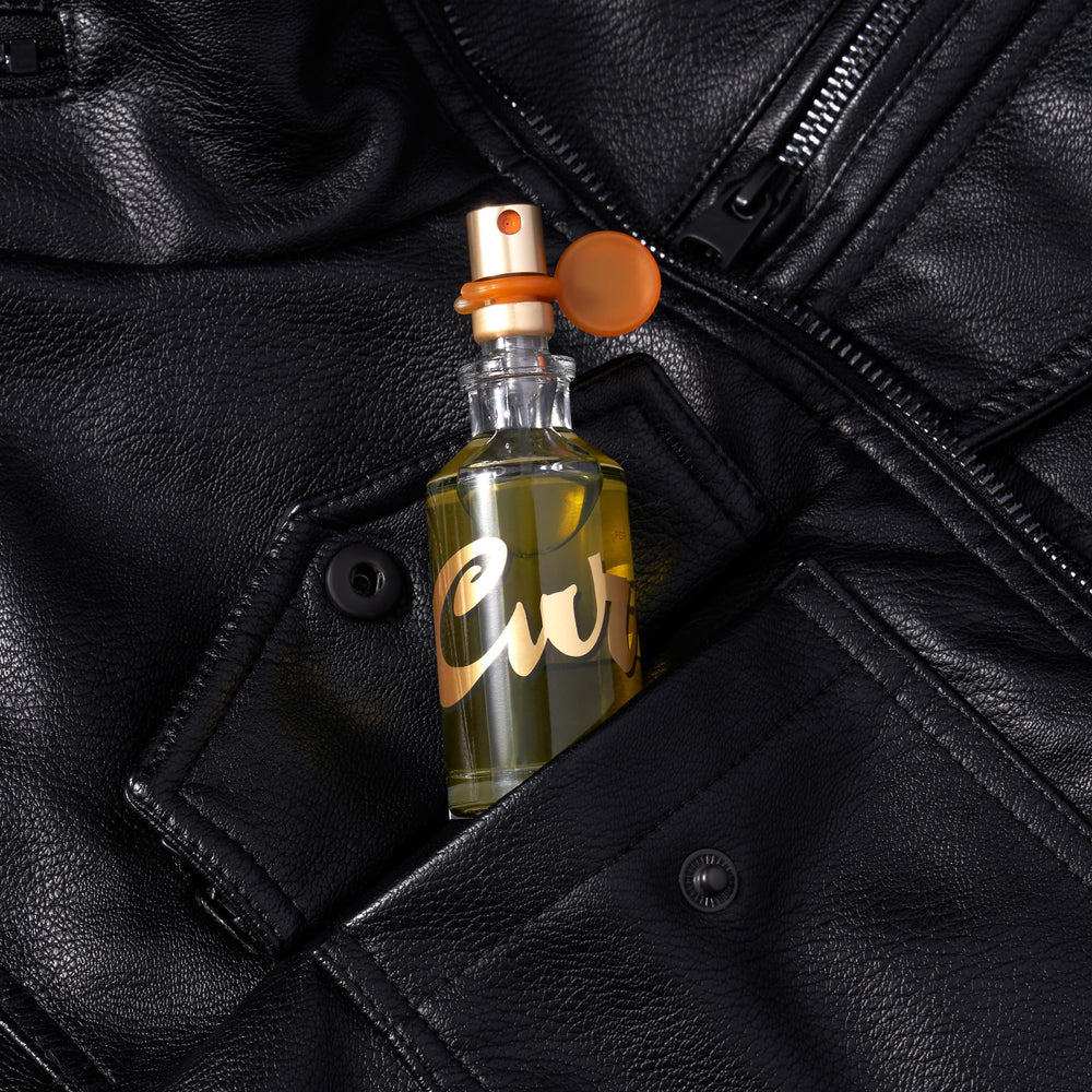 Curve for Men deodorant spray, on-the-go scent touch-ups.