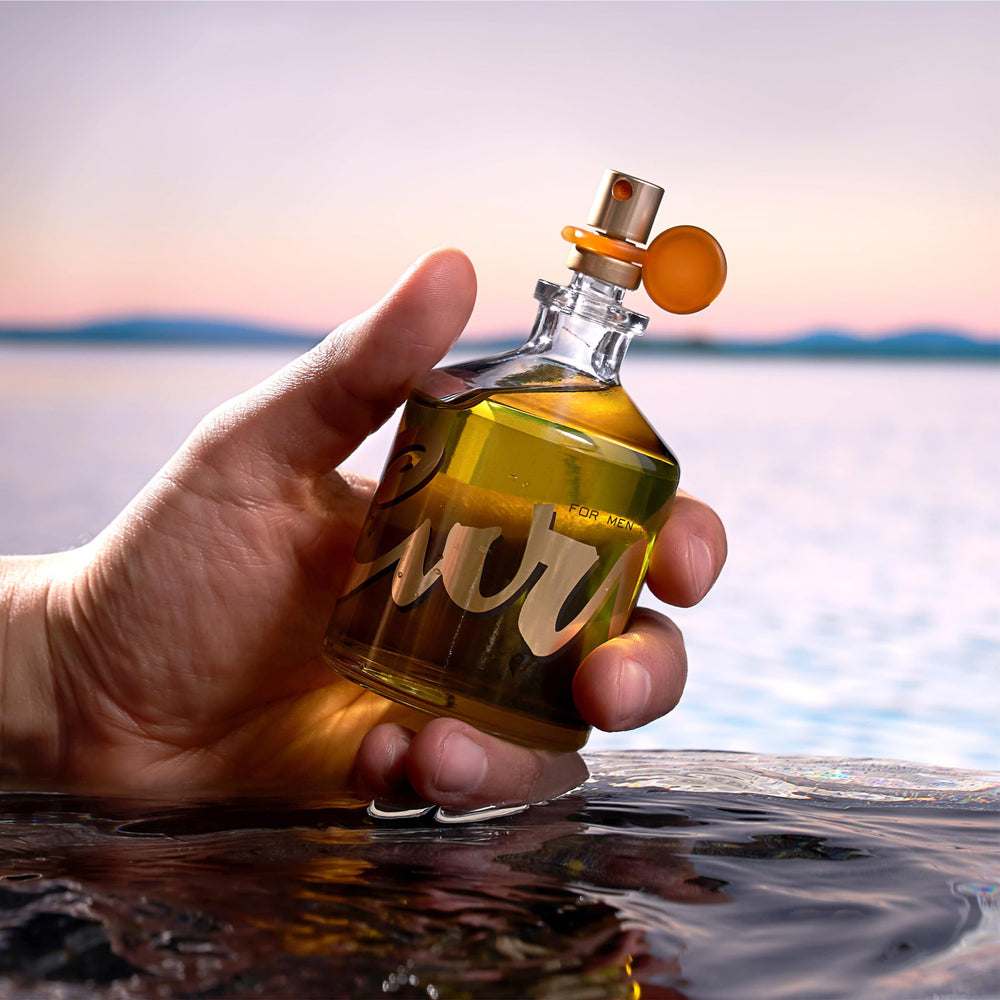 Curve for Men travel-size bottle, ideal for travel or gym bag.