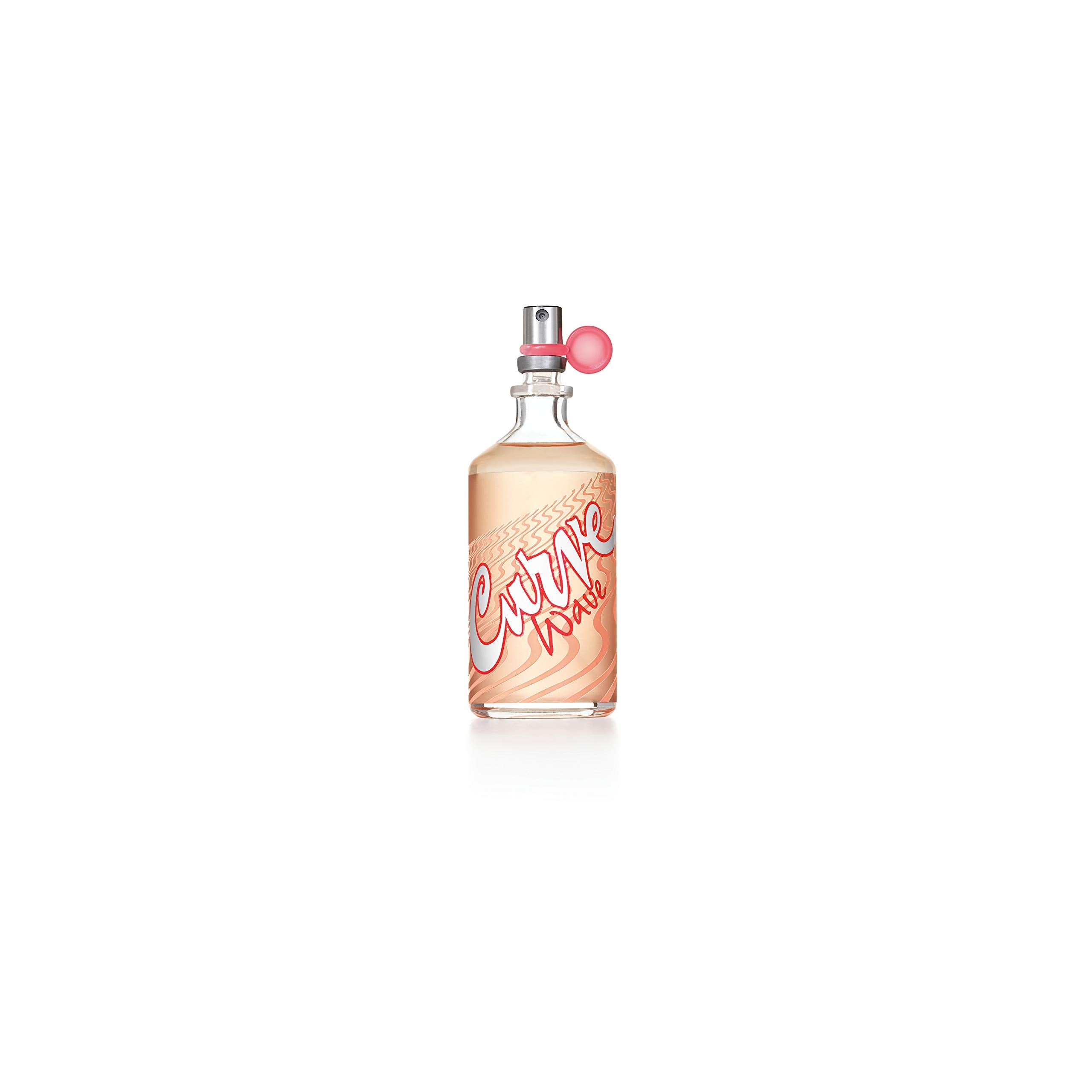 Curve Wave bottle side view, elegant design for on-the-go use.