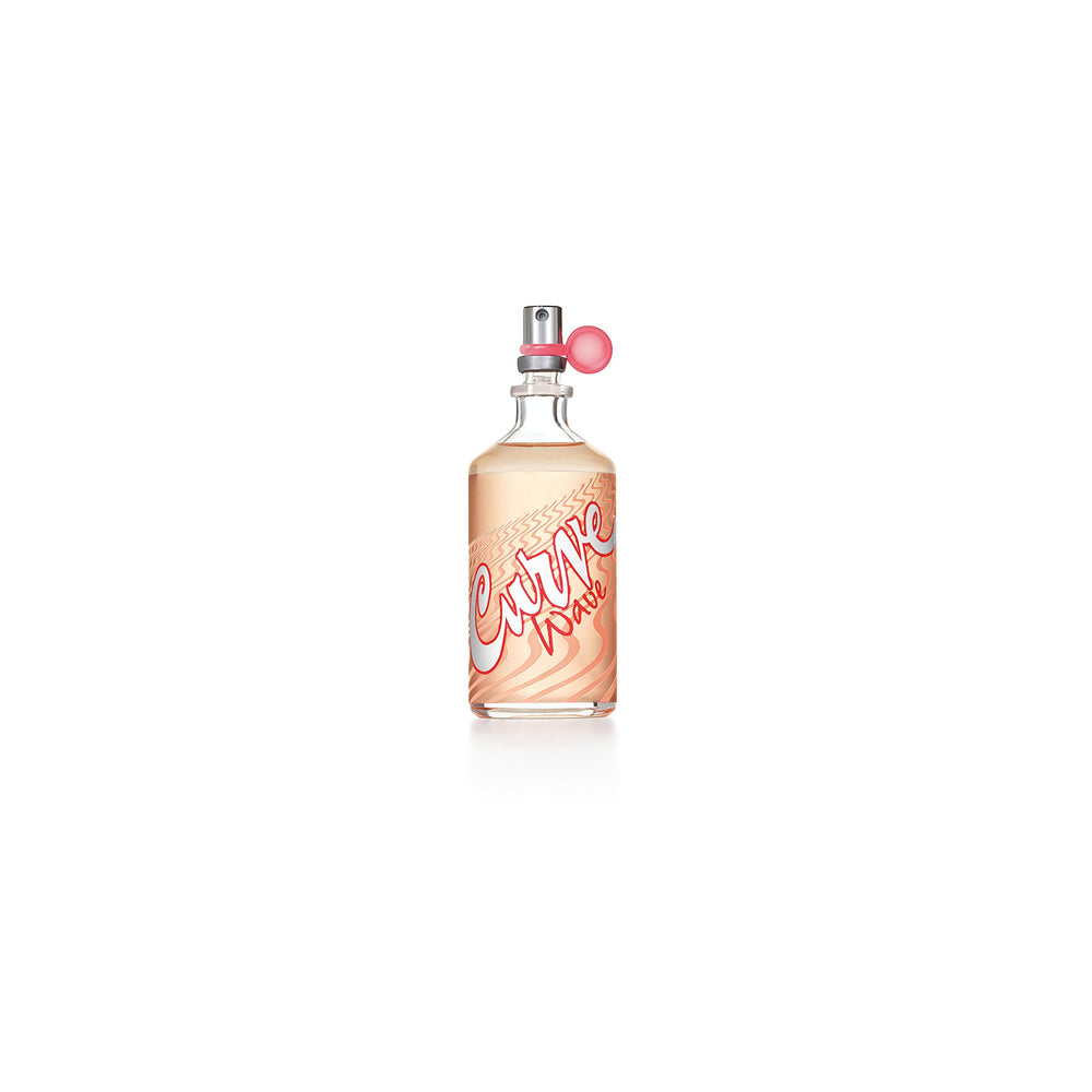 Curve Wave bottle side view, elegant design for on-the-go use.