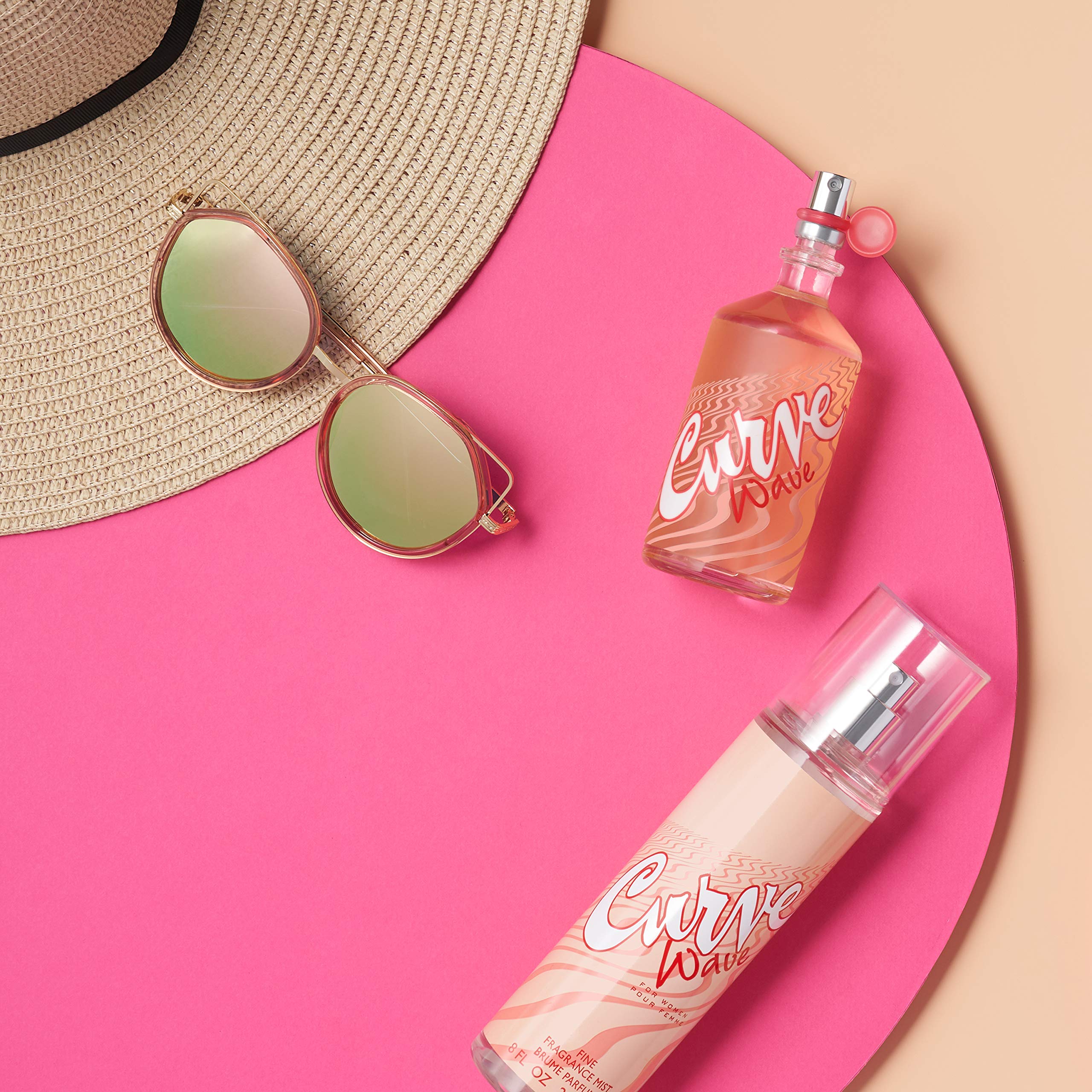 Curve Wave in daily routine, suitable for day to night use.