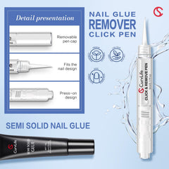 Curvlife aplicación rápida de gel sin luz UV para uñas perfectas.