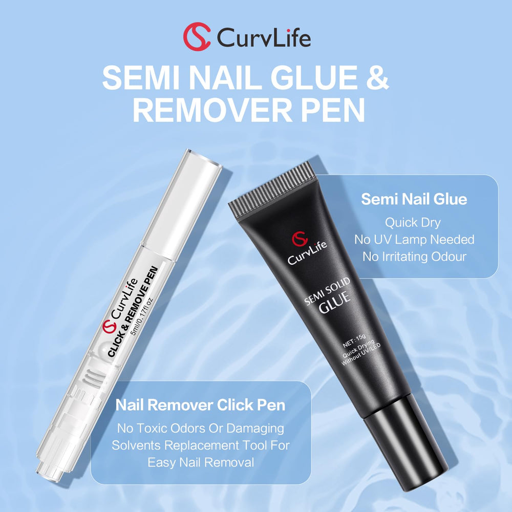 Curvlife bolígrafo removedor preciso para retirar adhesivos.