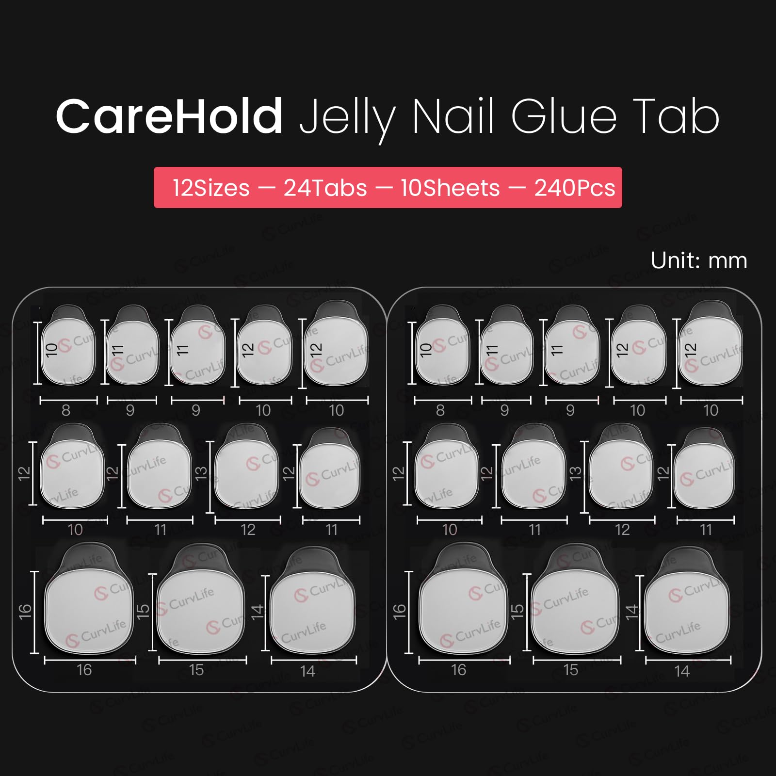 Curvlife CareHold: remoción suave para cuidar uñas naturales