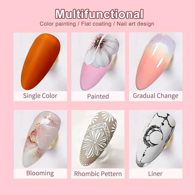 CurvLife diseños de uñas arte gel, para patrones detallados y duraderos.