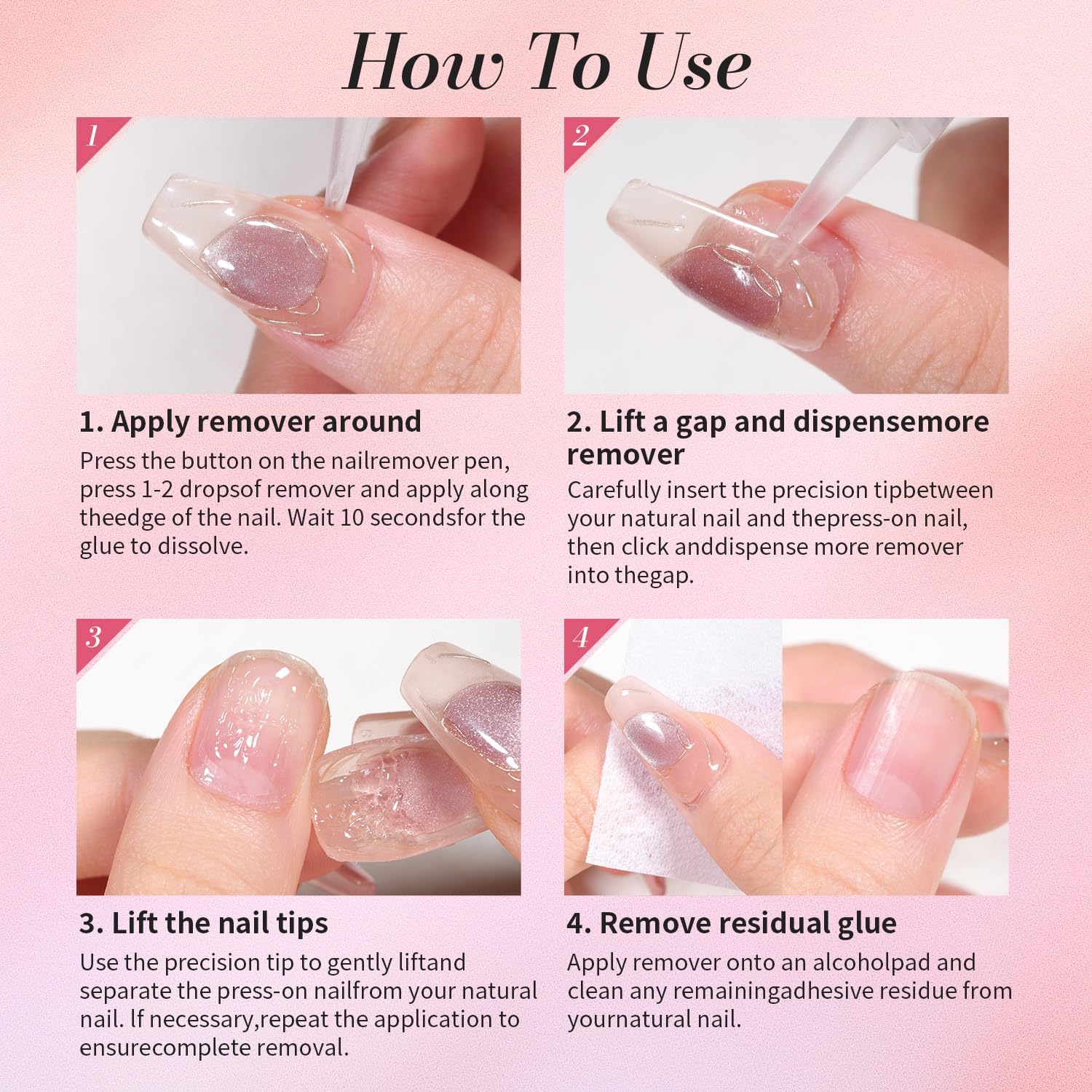 Curvlife experiencia de aplicación suave con uñas postizas