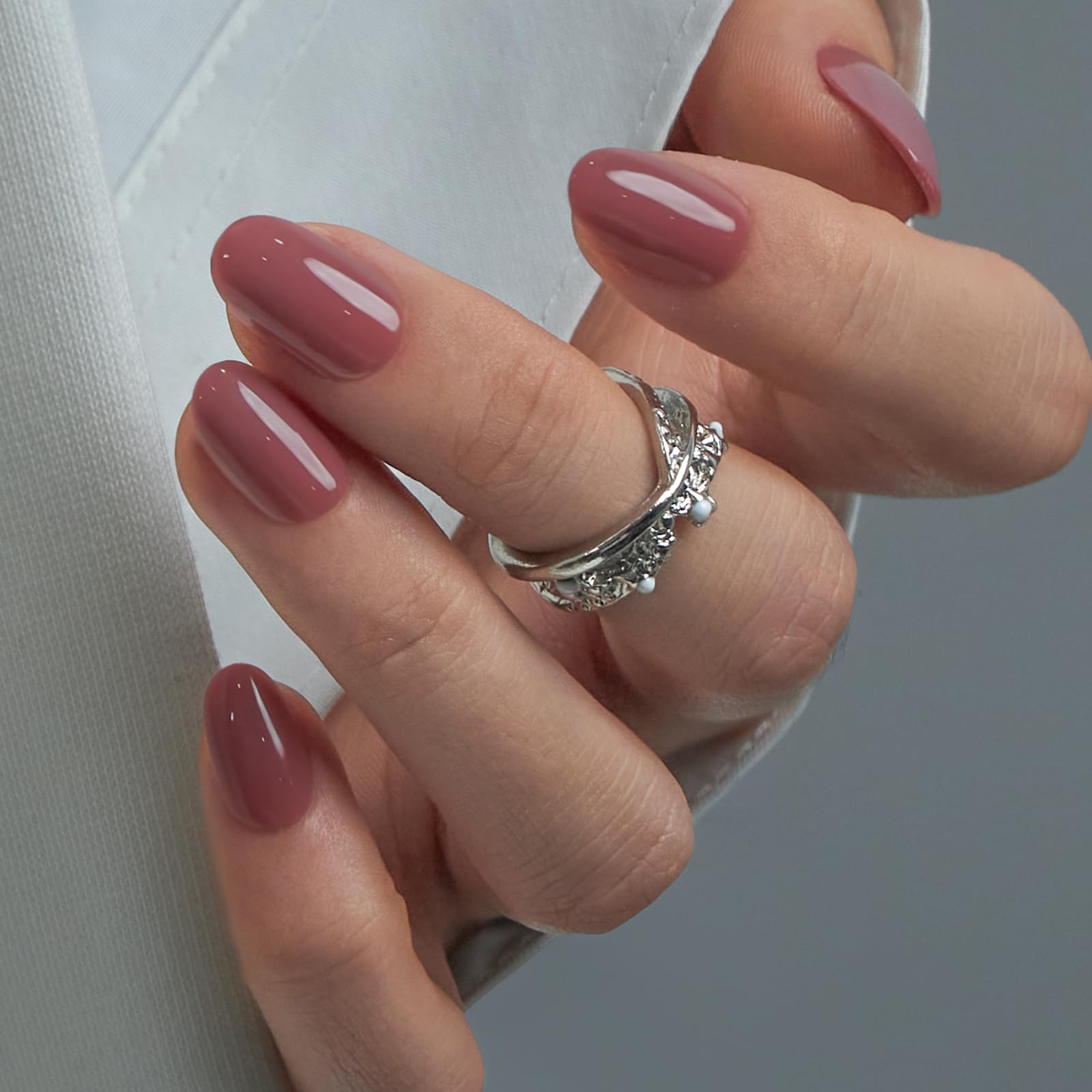 Curvlife Kit completo de uñas con 15 tallas y accesorios para manicura fácil