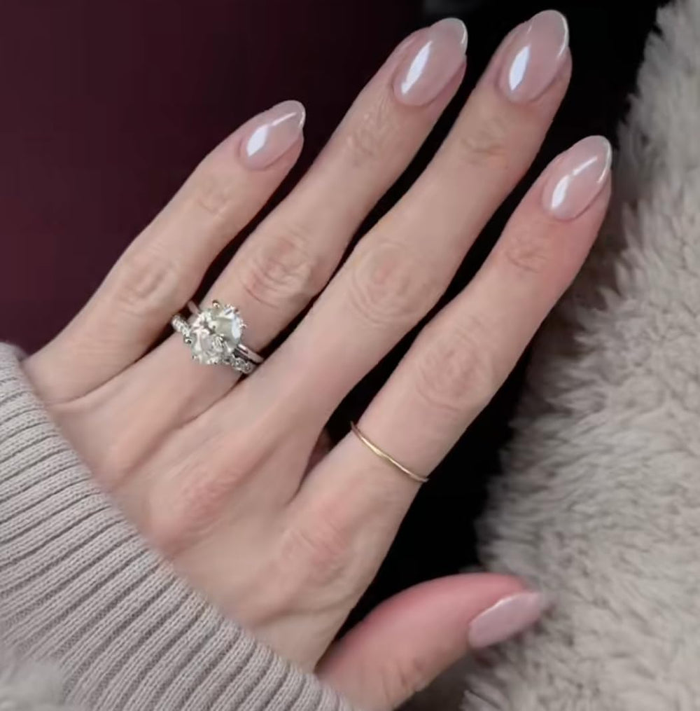 Curvlife set completo de uñas, 30 piezas en 15 tallas para ajuste preciso.