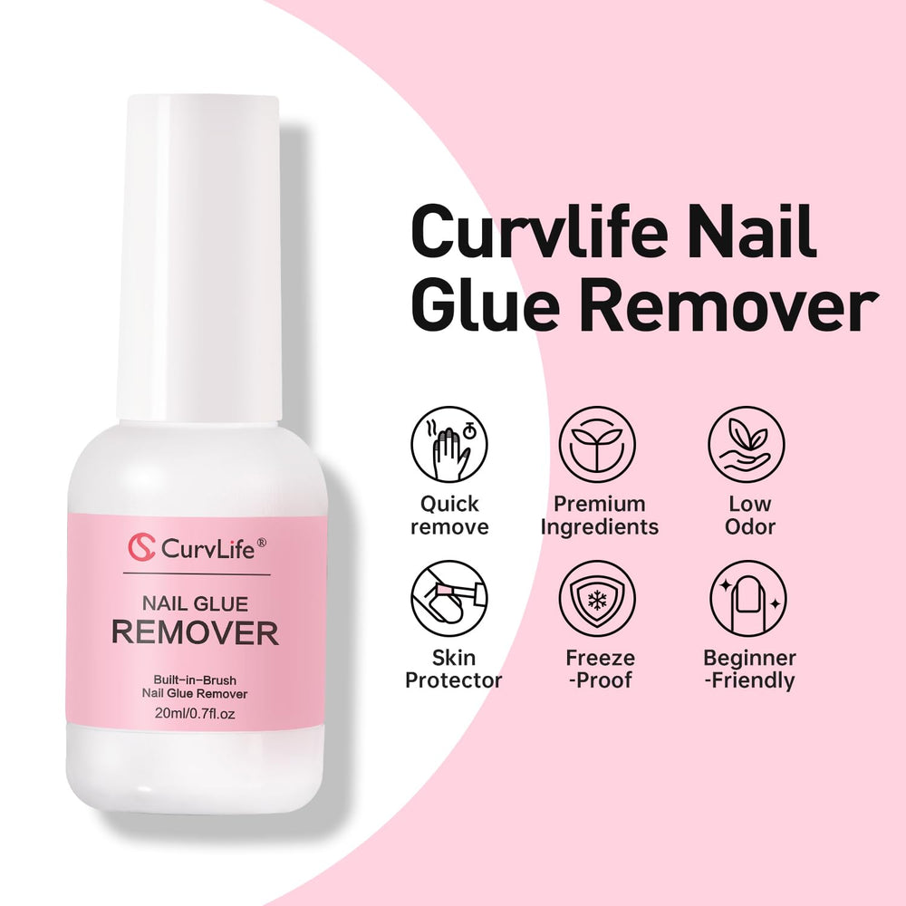 Curvlife nail art remover kit provides safe, efficient tools for DIY or salon use.