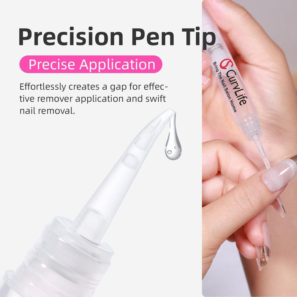Curvlife pen-click-remove facilita retirada rápida