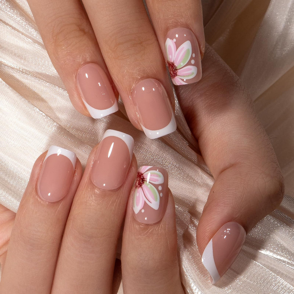 CurvLife uñas con cobertura corta, ajuste cómodo al contorno de la cutícula.
