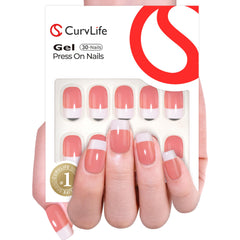 Curvlife uñas con diseño detallado, estilo elegante para ocasiones especiales