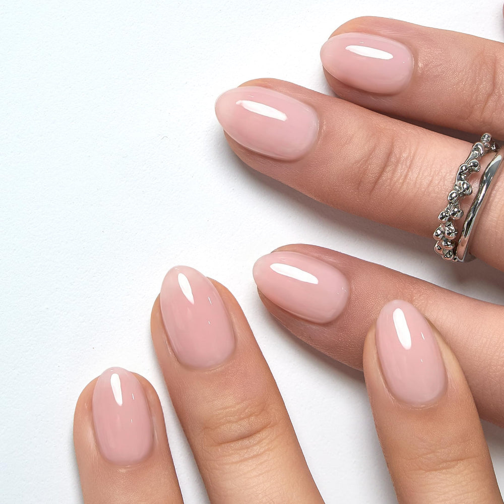 CurvLife uñas gel frances hechas a mano con acabado profesional
