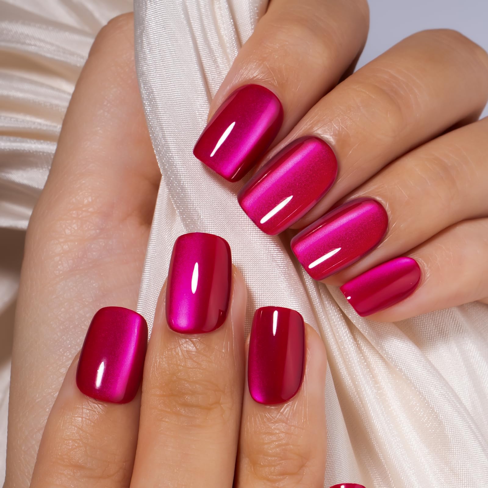 Curvlife uñas naturales y flexibles que se adaptan a la cutícula.