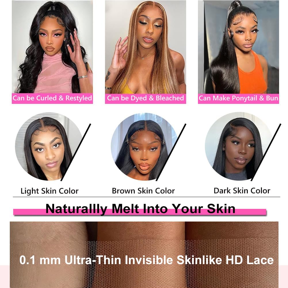 CUTE BEIN pre-plucked baby hair detail for realistic hairline