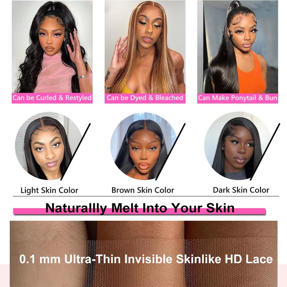 CUTE BEIN pre-plucked baby hair detail for realistic hairline
