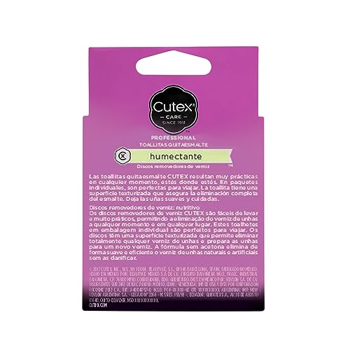 Cutex Care Swipe and Go pad compact for travel-friendly polish removal on the go.