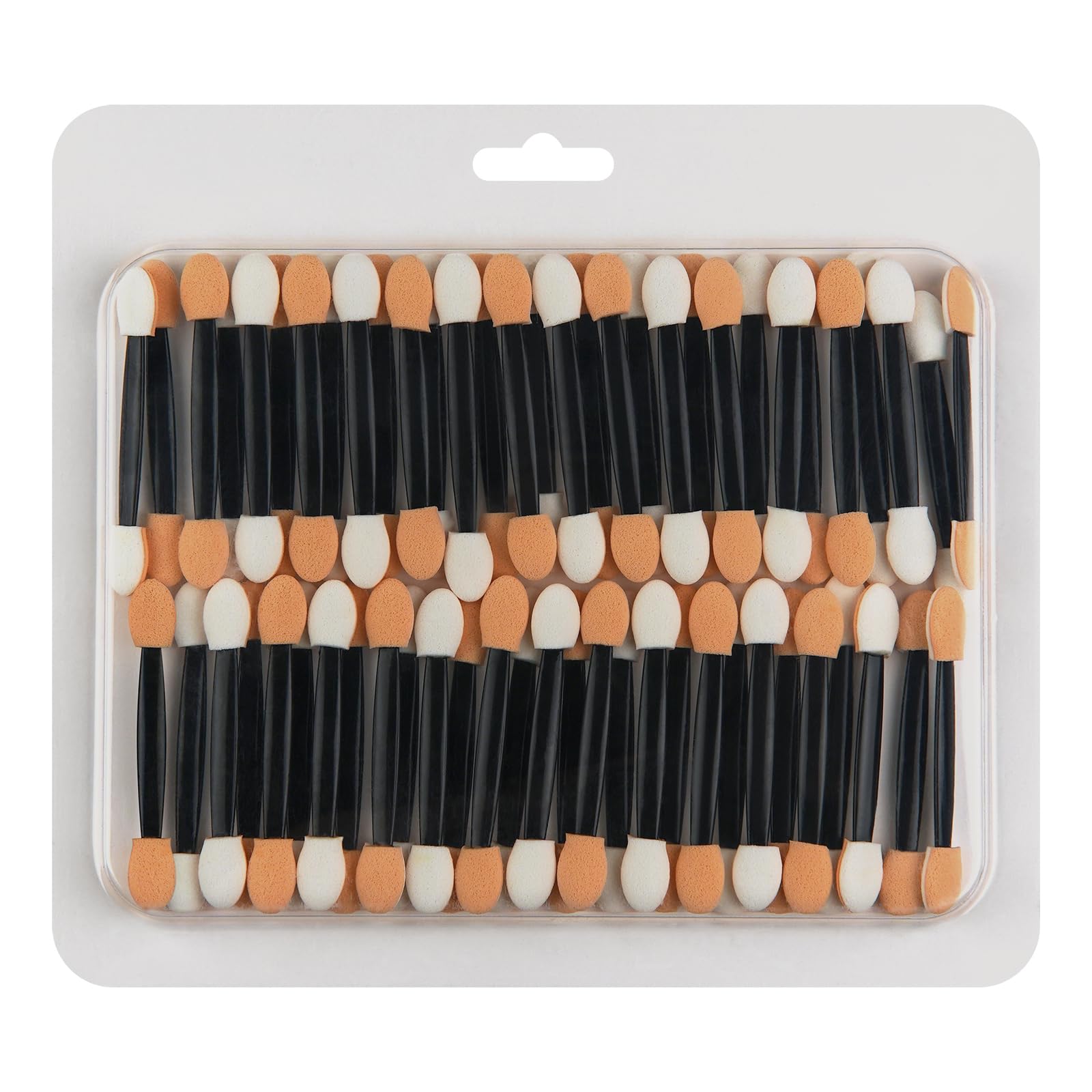 Cuttte eyeshadow applicators 60pcs disposable dual-sided for hygienic makeup application