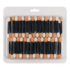 Cuttte eyeshadow applicators 60pcs disposable dual-sided for hygienic makeup application