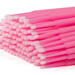 Cuttte micro swabs close-up showing 2.0mm head for neat makeup detailing.