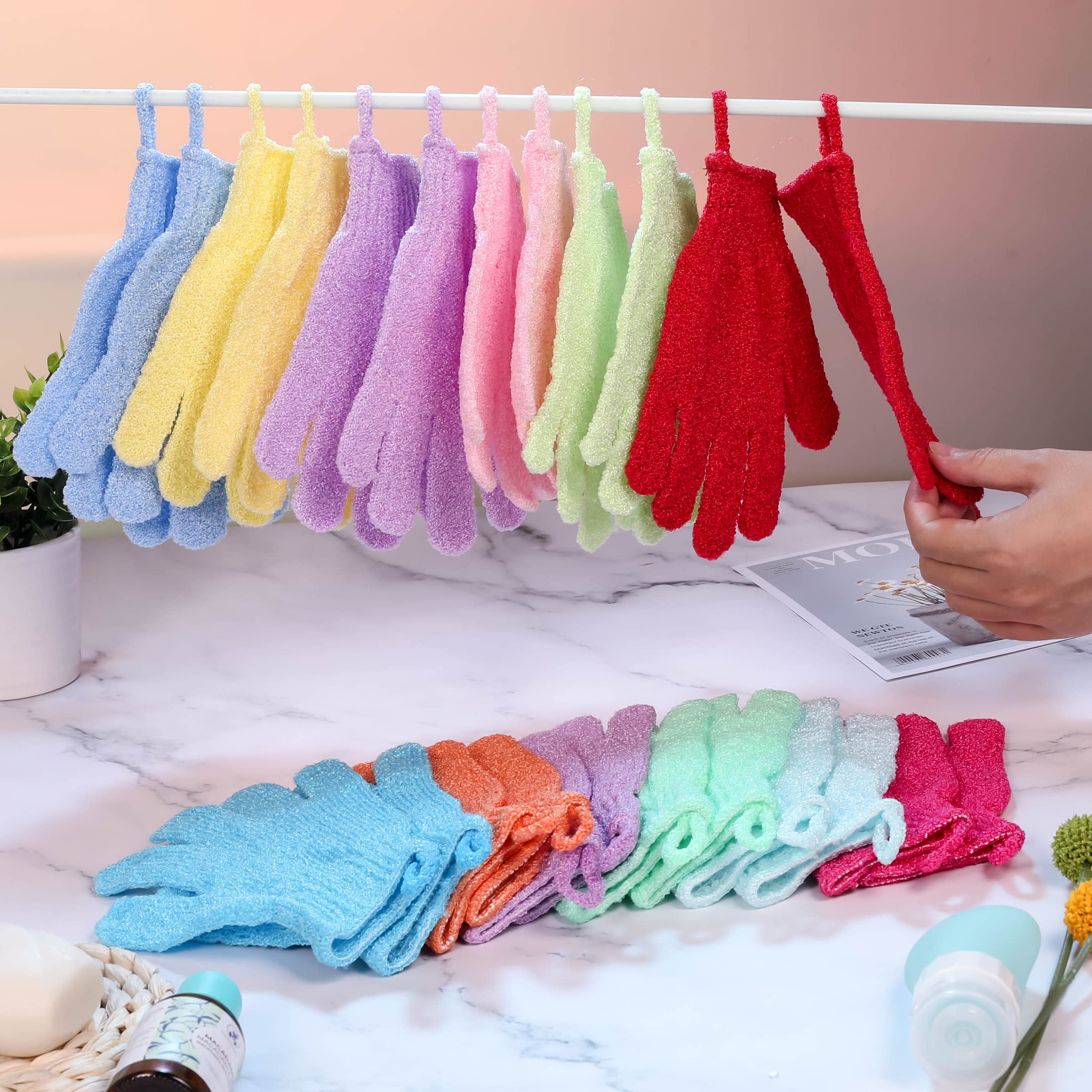 CVNDKN exfoliantes de ducha, regalo práctico para spa en casa