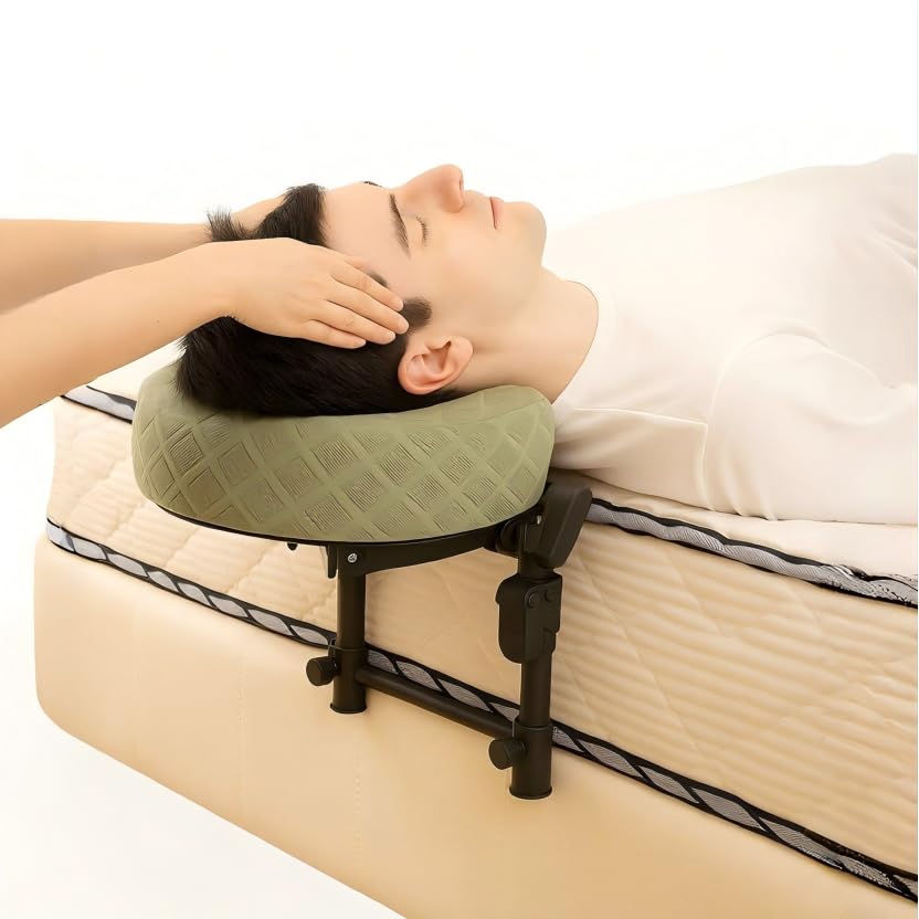 Cxgros massage headrest under-mattress base provides bed massage support