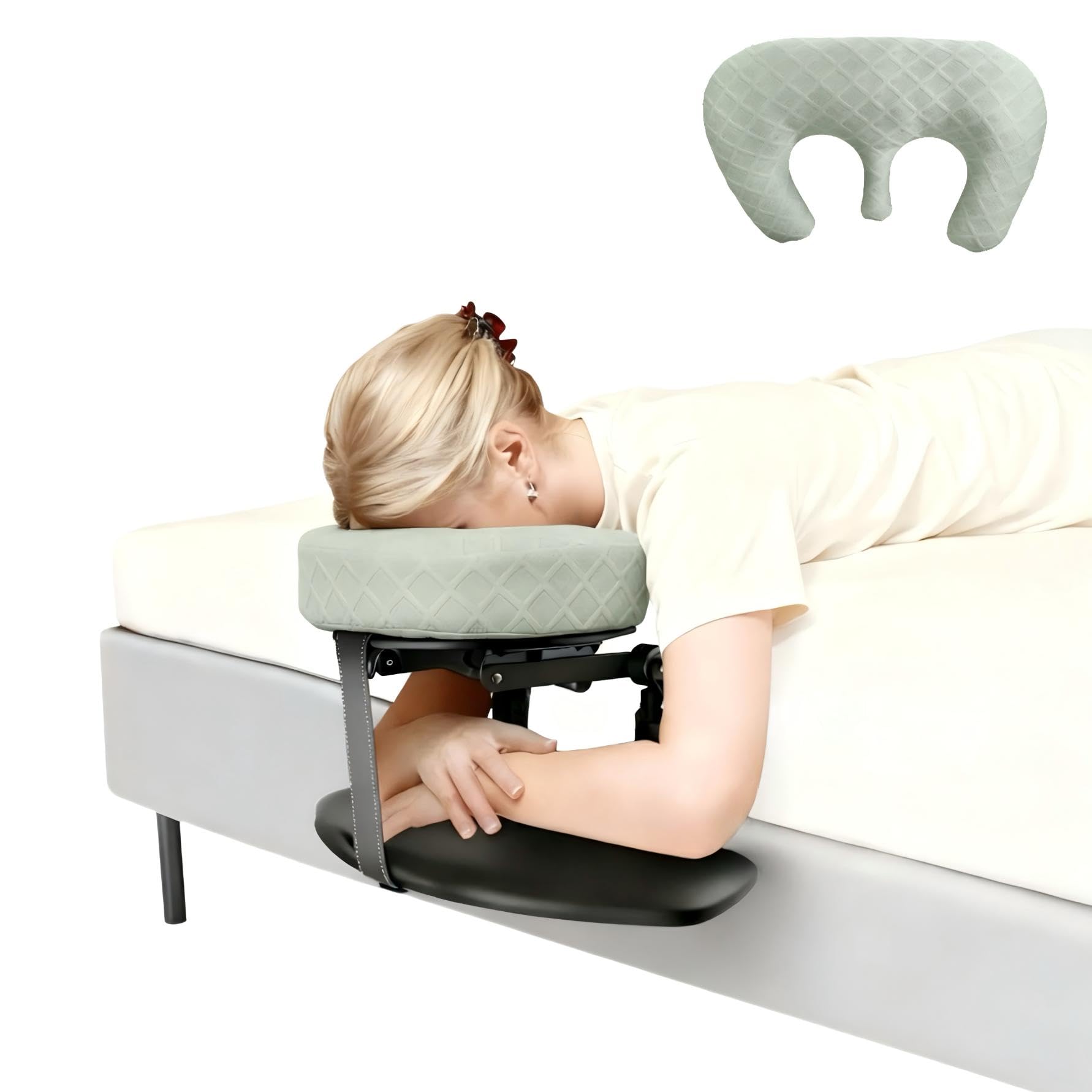 Cxgros under-mattress base supports stable bed massages.