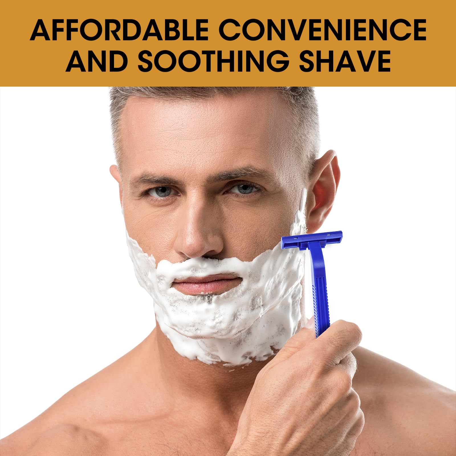 CXYARY multipurpose grooming razor suitable for home, gym, dorm, or camping.