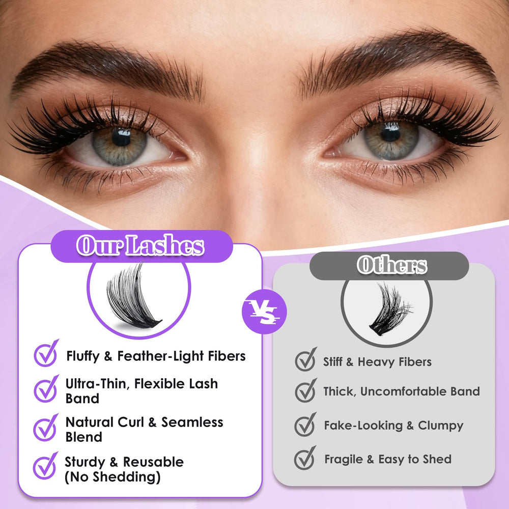 CyanoooGenesis mixed 9-16mm lengths to customize natural to dramatic looks
