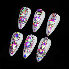 Cycullinyt tweezer ensures accurate handling of small rhinestones