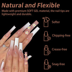 Cycullinyt twelve sizes numbered pack helps achieve a precise fit for varied nails.