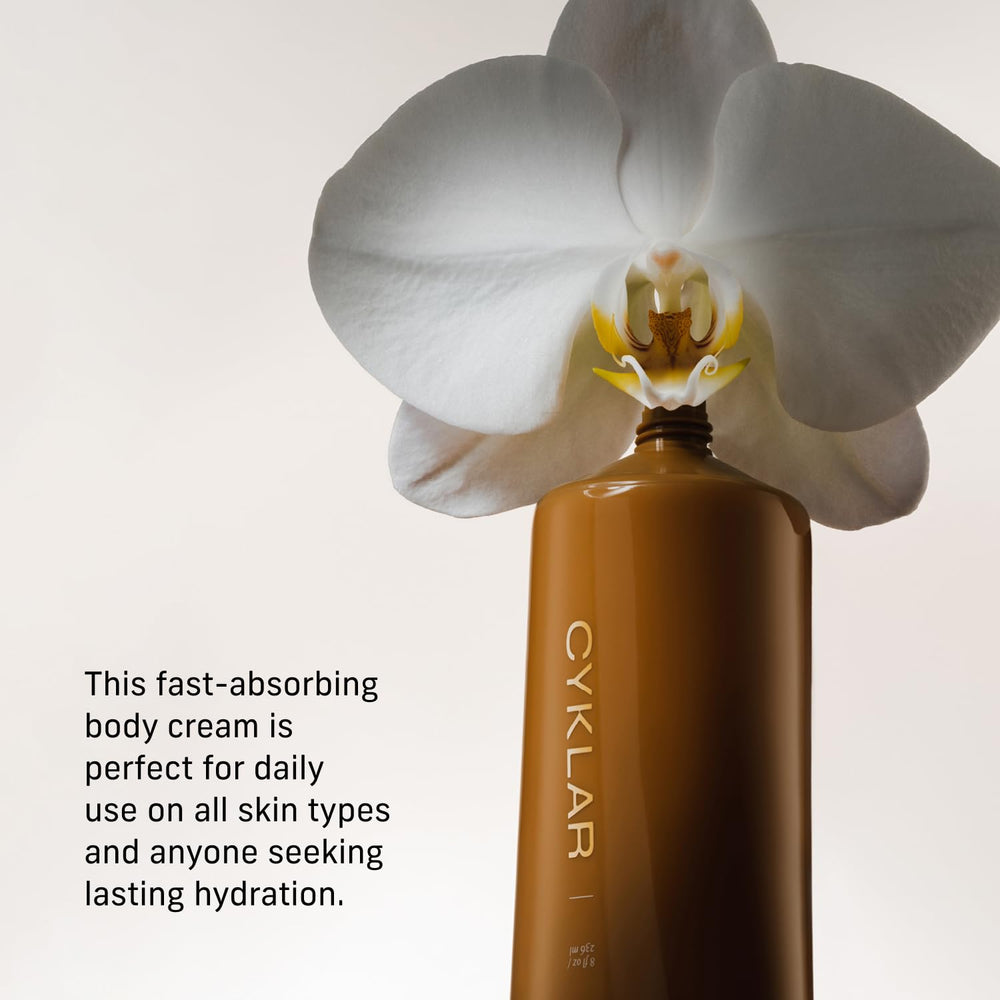 CYKLAR absorbs quickly for a velvet-skin finish.