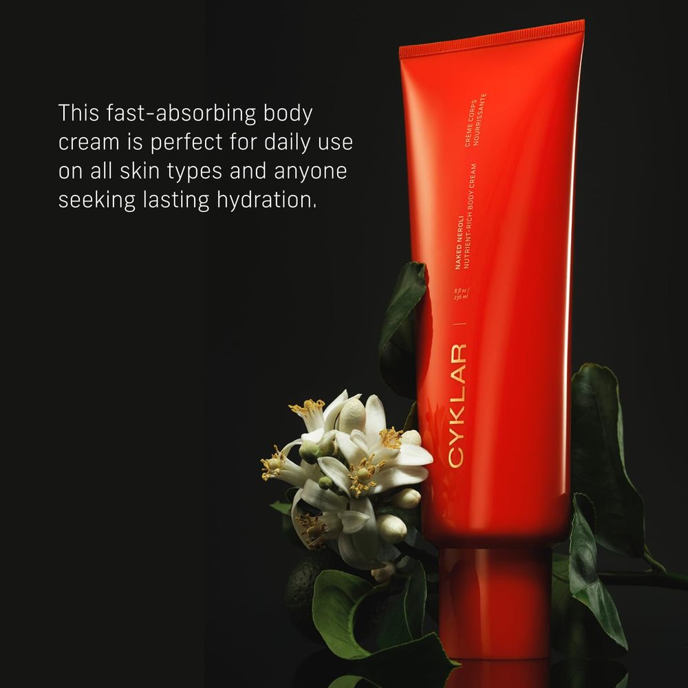 CYKLAR ingredients Niacinamide Banana Flower highlighted for balanced skin.