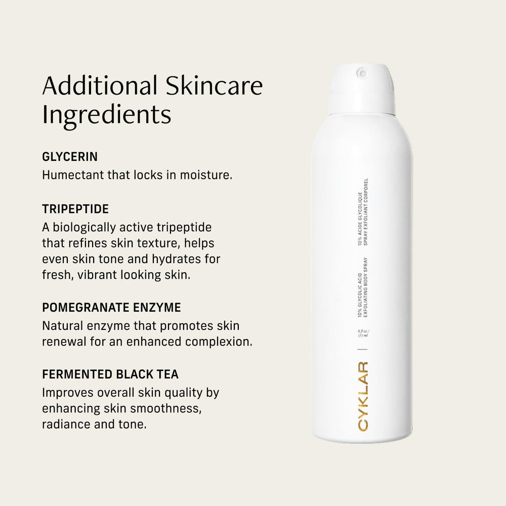 CYKLAR lightweight mist for easy full-body application.