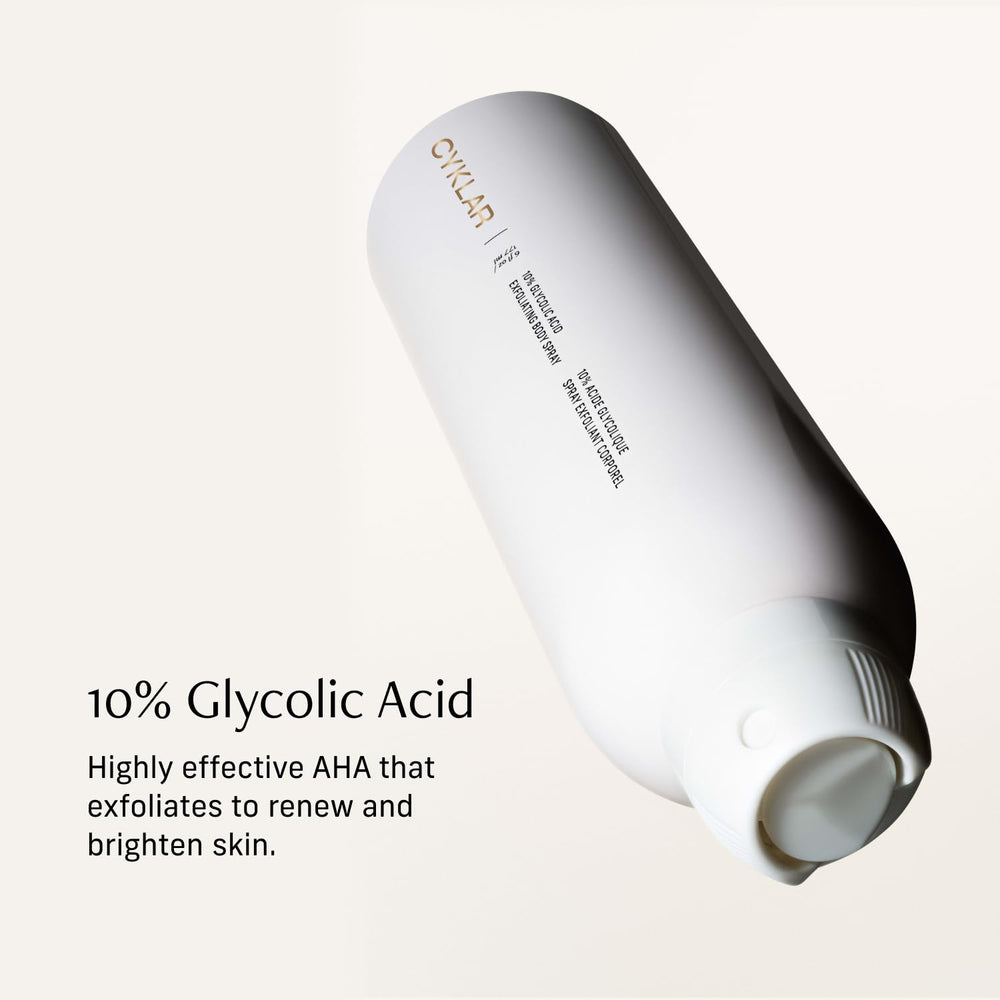 CYKLAR peptides and enzyme blend improving skin texture.